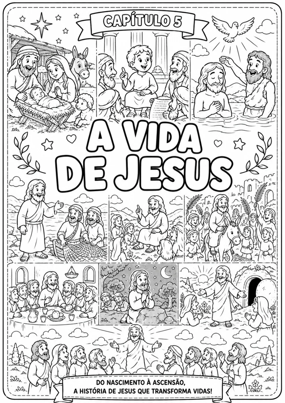 Abertura do capítulo A Vida de Jesus