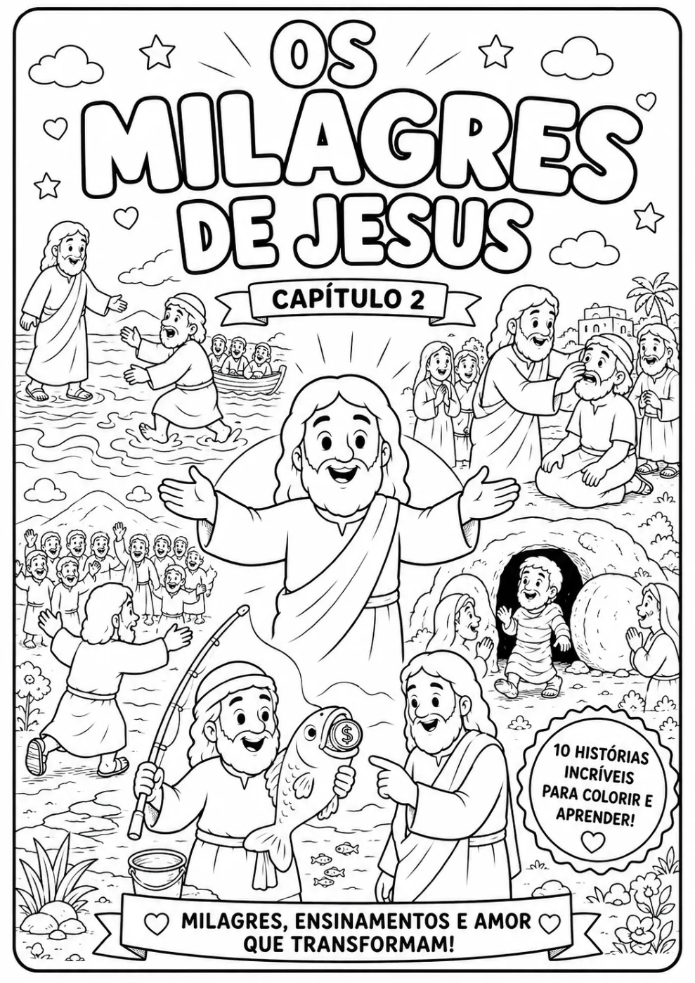 Abertura do capítulo Os Milagres de Jesus